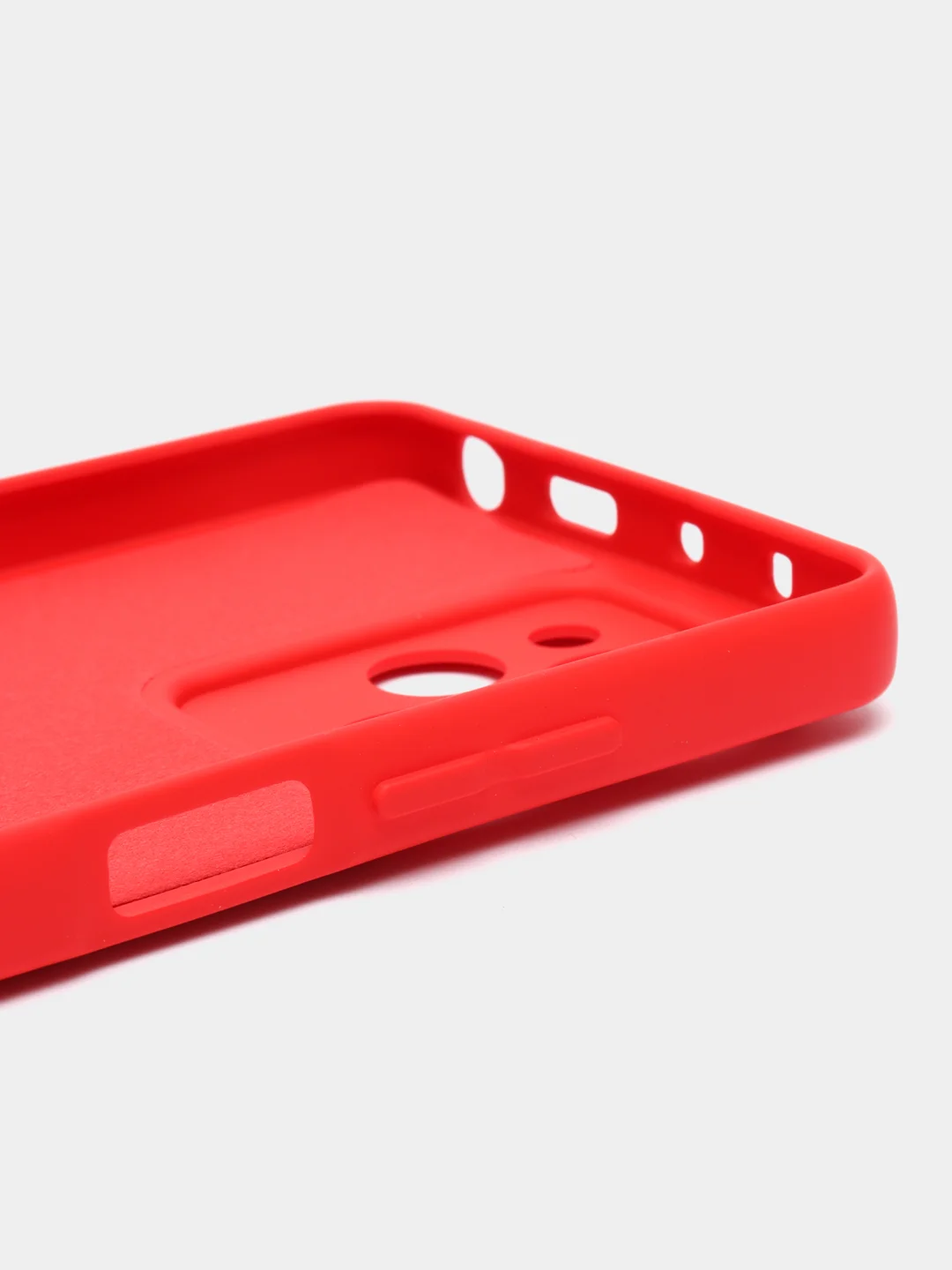 Красный чехол силиконовый для Poco X5 Pro 5G, Redmi Note 12 Pro Speed Edition Silicone Cover