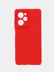 Красный чехол силиконовый для Poco X5 Pro 5G, Redmi Note 12 Pro Speed Edition Silicone Cover