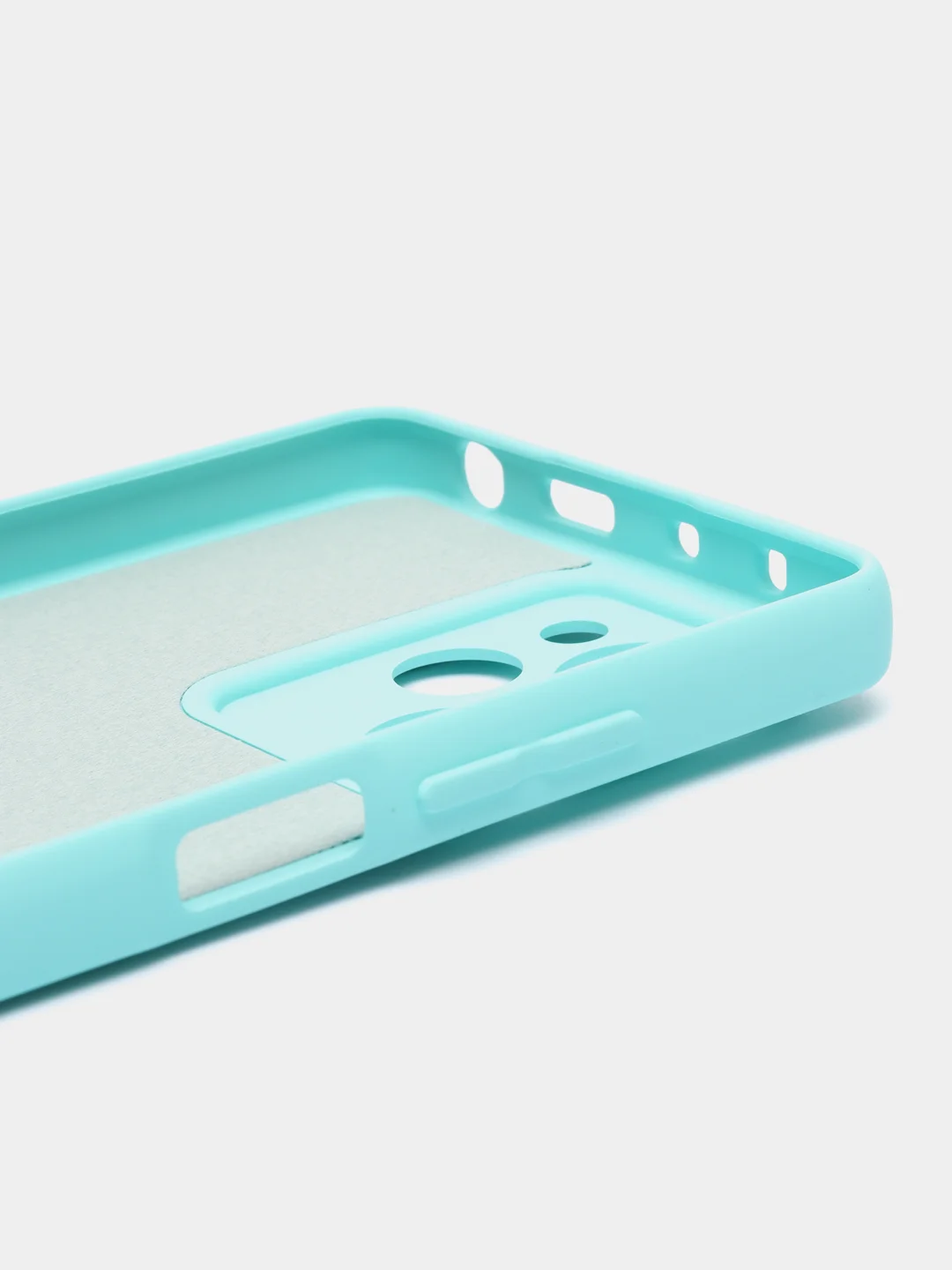 Бирюзовый чехол силиконовый для Poco X5 Pro 5G, Redmi Note 12 Pro Speed Edition Silicone Cover