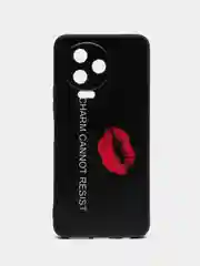 Синий силиконовый чехол для Infinix NOTE 12 PRO 4G / NOTE 12 2023, с принтом, с рисунком (Инфиникс Нот 12 Про 4 джи / 12 2023)
