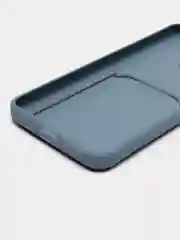 Синий меланж чехол Honor X6, Honor X8 5G VNE-N41 (Хонор Х6, Х8), с карманом для карт, прозрачный