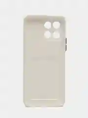 Белый чехол Honor X6, Honor X8 5G VNE-N41 (Хонор Х6, Х8), с карманом для карт, прозрачный