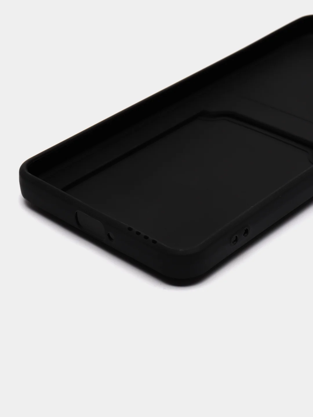 Черный чехол Xiaomi 12T 12T Pro / Сяоми 12Т 12Т Про, с карманом для карт