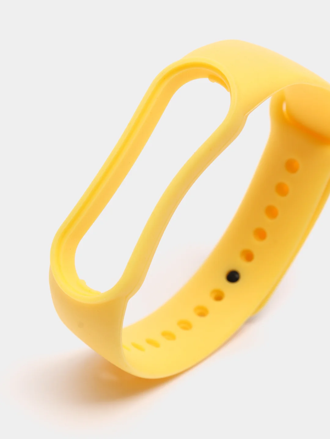 Желтый силиконовый ремешок для фитнес-браслета Xiaomi Mi Smart Band 5 / 6