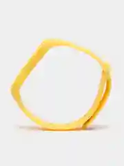 Желтый силиконовый ремешок для фитнес-браслета Xiaomi Mi Smart Band 5 / 6