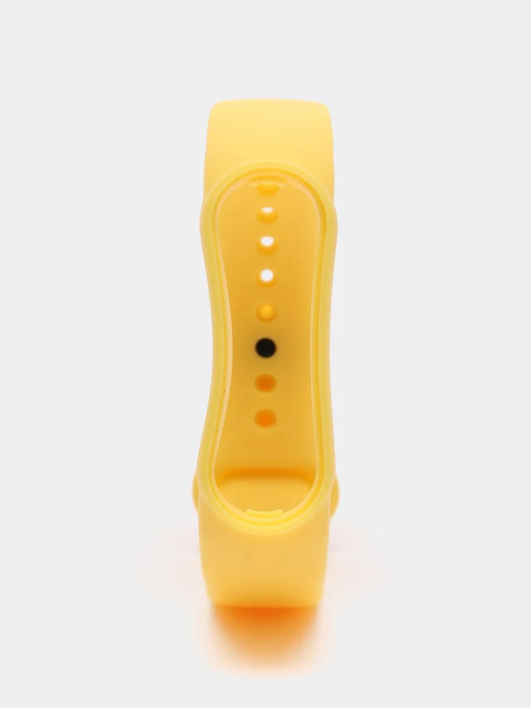 Желтый силиконовый ремешок для фитнес-браслета Xiaomi Mi Smart Band 5 / 6