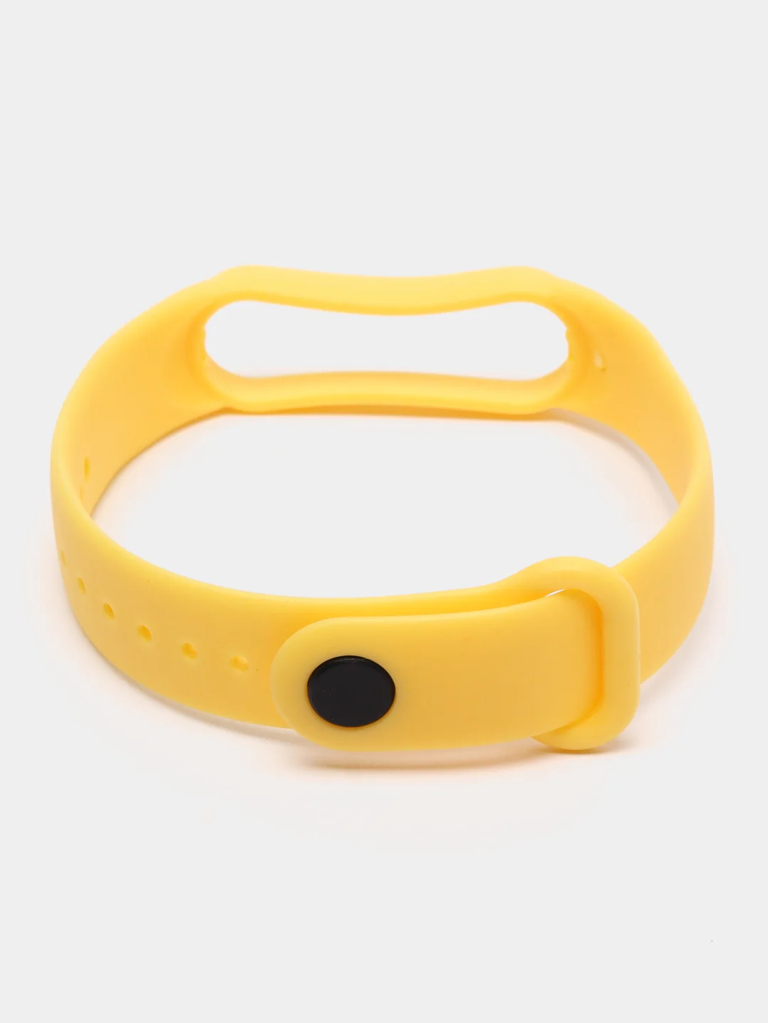 Желтый силиконовый ремешок для фитнес-браслета Xiaomi Mi Smart Band 5 / 6