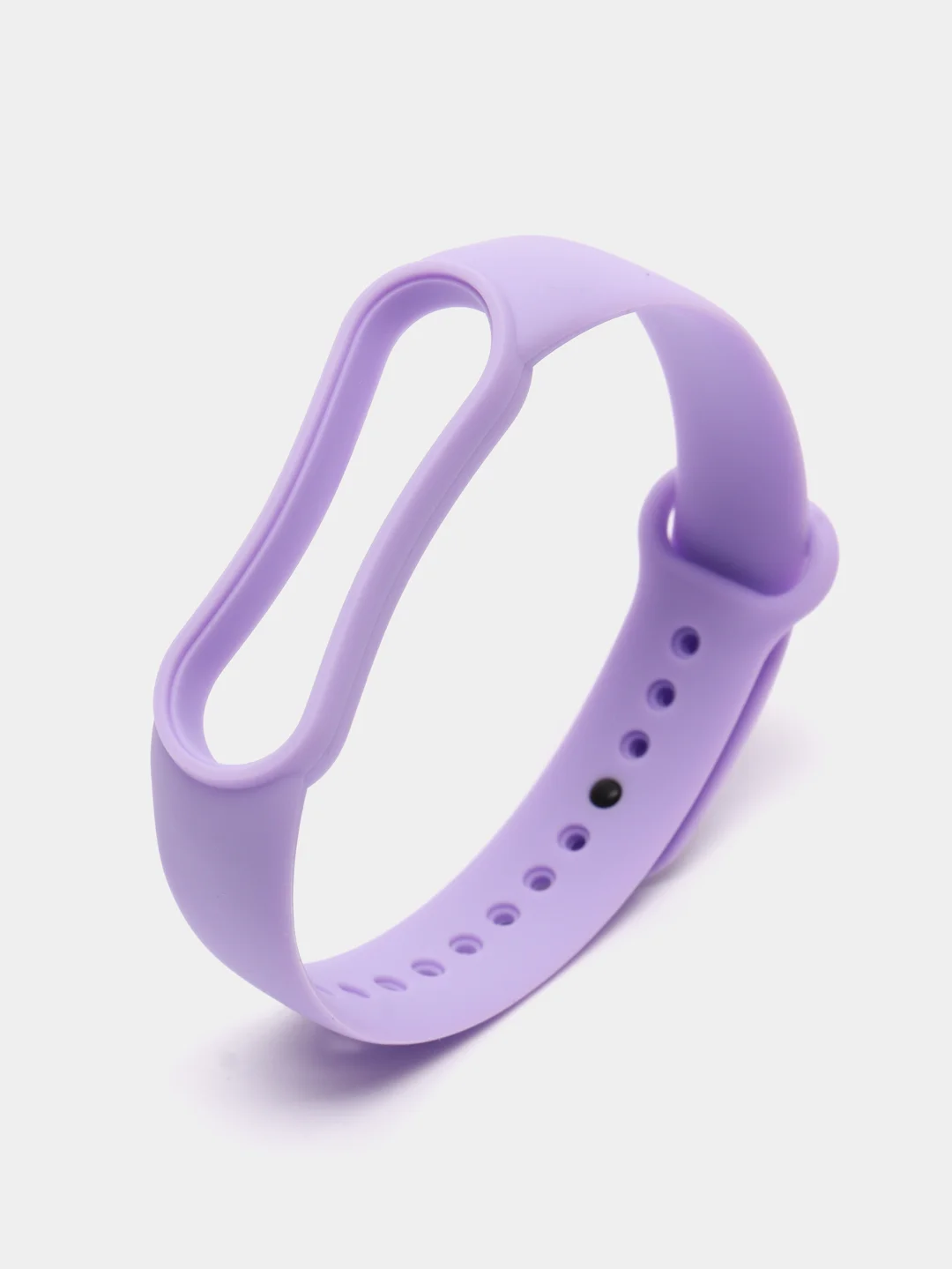 Лавандовый силиконовый ремешок для фитнес-браслета Xiaomi Mi Smart Band 5 / 6
