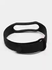 Черный силиконовый ремешок для фитнес-браслета Xiaomi Mi Smart Band 5 / 6