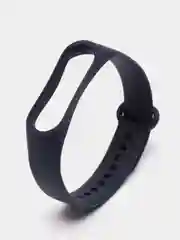 Темно-синий ремешок для фитнес-браслета Xiaomi Mi Smart Band 3 / 4, силиконовый