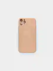 Чехол для IPhone 11 Pro Max однотонный силиконовый с защитой камеры