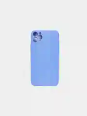 Чехол для IPhone 11 Pro Max однотонный силиконовый с защитой камеры