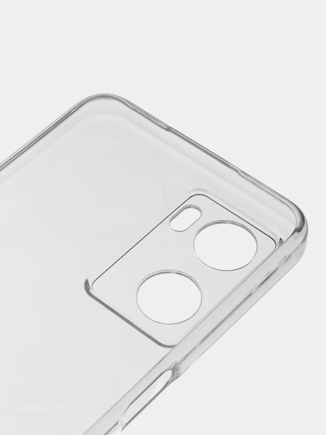 Плотный чехол для Oppo A57s, с защитой камеры, силикон, прозрачный