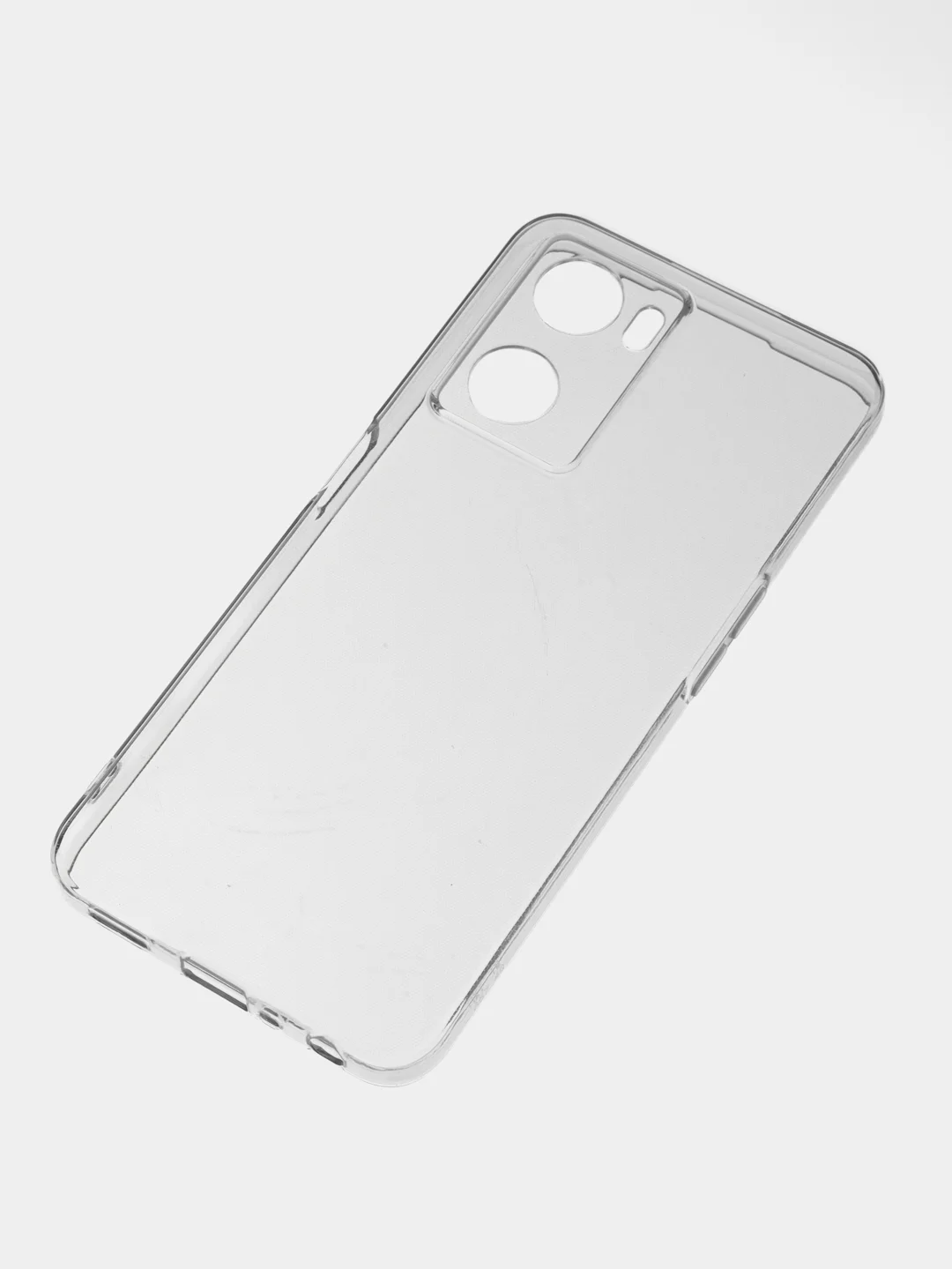 Плотный чехол для Oppo A57s, с защитой камеры, силикон, прозрачный