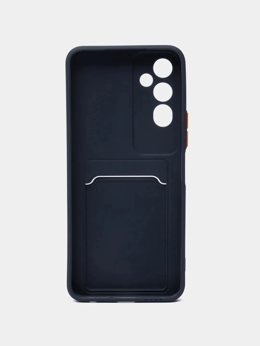 Морской силиконовый чехол для Tecno POVA Neo 2 (Техно Пова Нео 2), прозрачный с карманом для карт
