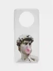 Алый силиконовый чехол для Huawei nova Y90, с принтом, с рисунком (Хуавей Нова У90 )