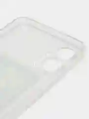 Аметистовый силиконовый чехол для Tecno Camon 19 Neo, с принтом, с рисунком (Техно Камон 19 Нео)