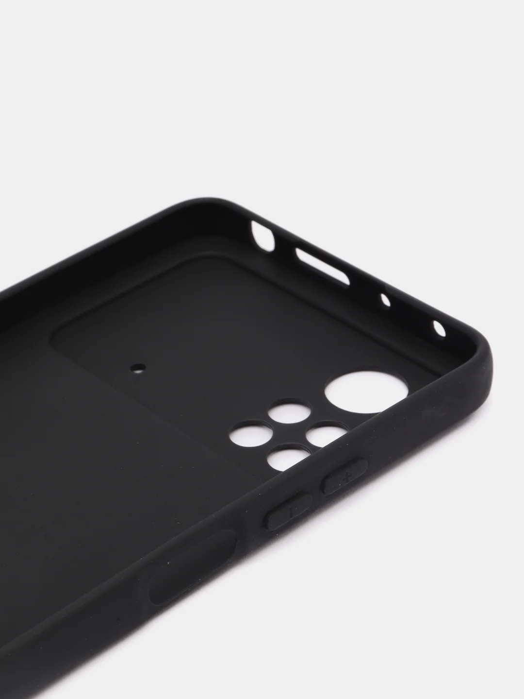 Черный чехол силиконовый Xiaomi Poco M3, M5, X3, X5, M4 Pro, F5, X4 Pro, Note 10, 11, 10 Pro, 10T