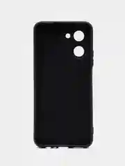 Бирюзовый силиконовый чехол для Realme C33, с принтом, с рисунком (Реалми С33)