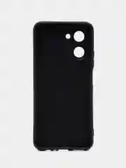 Синий силиконовый чехол для Realme C33, с принтом, с рисунком (Реалми С33)