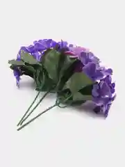 Коралловый искусственные цветы, фиалки, пластиковый букет, композиция 20 см