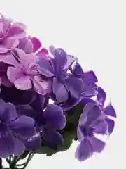 Коралловый искусственные цветы, фиалки, пластиковый букет, композиция 20 см