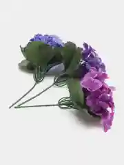 Белый искусственные цветы, фиалки, пластиковый букет, композиция 20 см