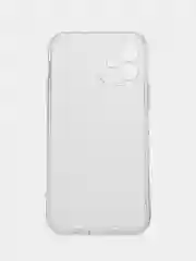 Белый чехол прозрачный для iPhone XR, 11, 11 Pro/Promax, 12, 12 Pro/Promax, 13, 13 Pro/Promax
