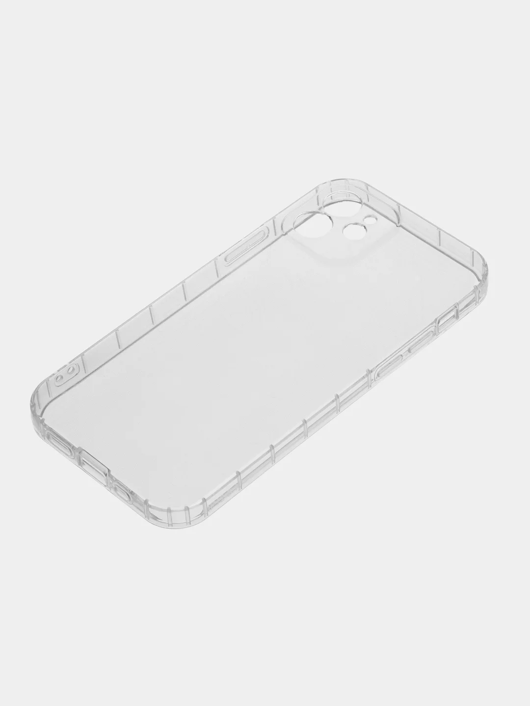 Белый чехол прозрачный для iPhone XR, 11, 11 Pro/Promax, 12, 12 Pro/Promax, 13, 13 Pro/Promax
