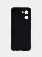 Бронзовый силиконовый чехол для Realme C33, с принтом, с рисунком (Реалми С33)