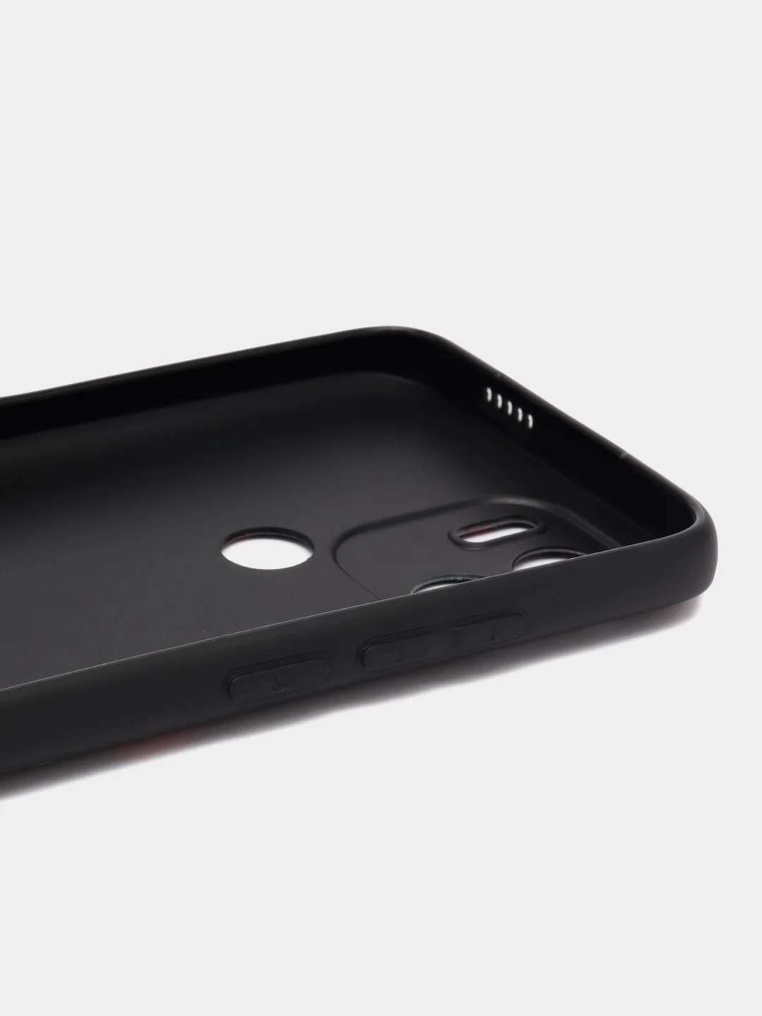 Оранжевый чехол для Xiaomi Redmi A1+/A2+/Poco C51 (Сяоми Редми А1 Плюс), с принтом