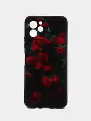 Оранжевый силиконовый чехол для Huawei NOVA Y61, с принтом, с рисунком (Хуавей Нова у61)