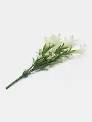 Аметистовый искусственные цветы "Лилии", пластиковый букет, композиция, 40 см