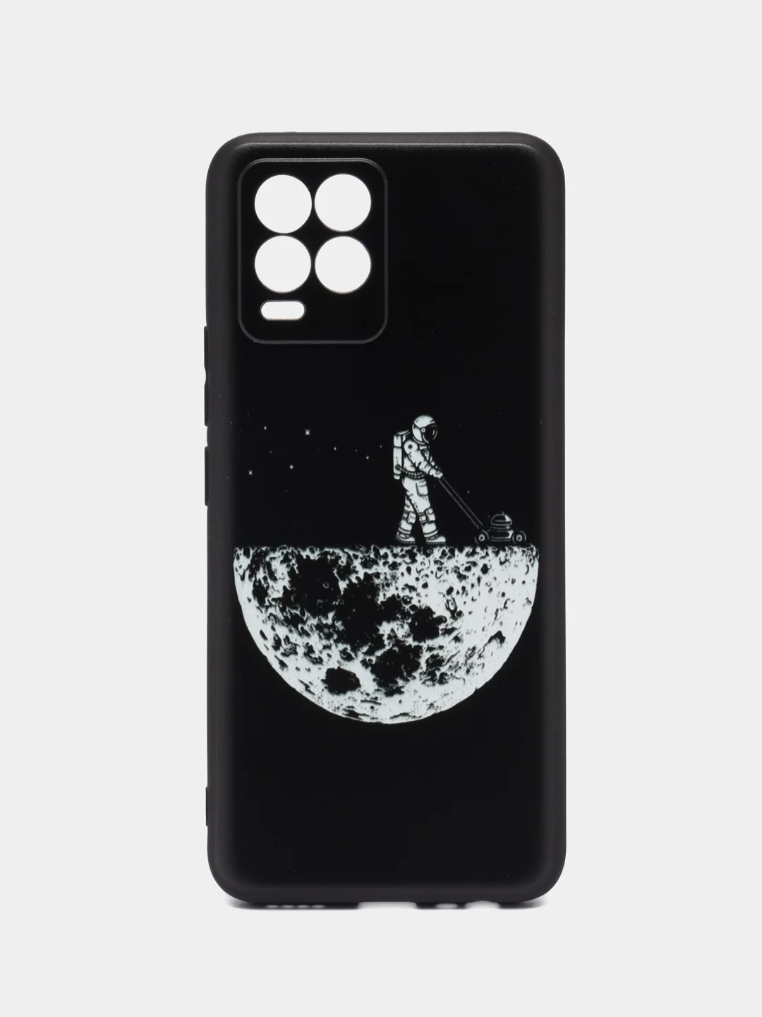 Мятный силиконовый чехол для Realme 8 4G/Realme 8 Pro (Реалми 8/8 Про), с принтом, с рисунком