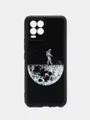 Мятный силиконовый чехол для Realme 8 4G/Realme 8 Pro (Реалми 8/8 Про), с принтом, с рисунком