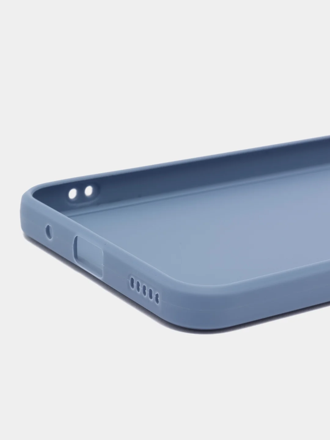 Небесно-голубой чехол для Honor X8a (Хонор Х8а), прозрачный