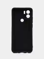Серый чехол для Xiaomi Redmi A1+/A2+/Poco C51 (Сяоми Редми А1 Плюс), с принтом