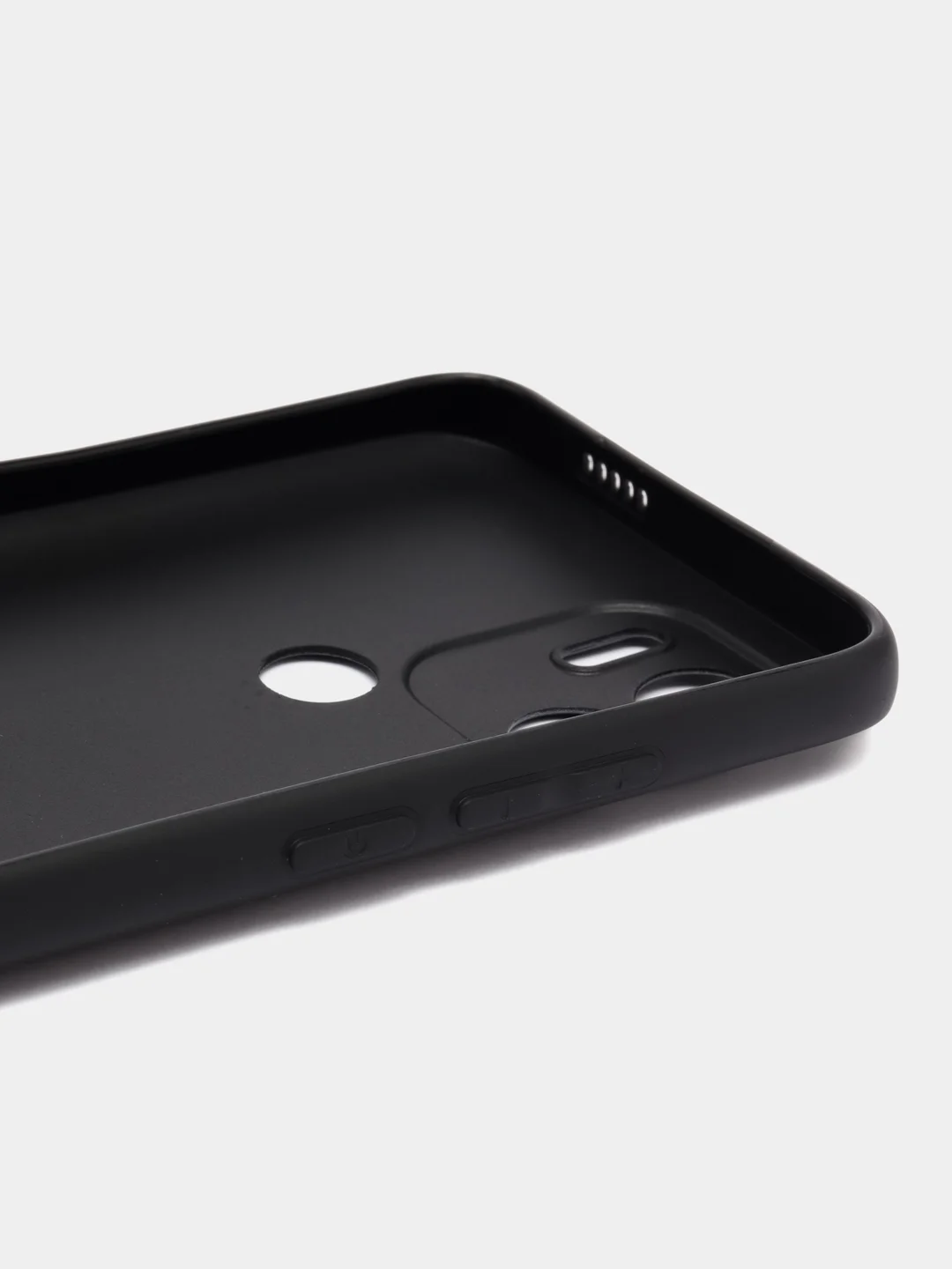 Серый чехол для Xiaomi Redmi A1+/A2+/Poco C51 (Сяоми Редми А1 Плюс), с принтом