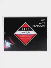 Светодиодная LED лампа С6 H4, H7 и H8/H9/ H11 6000 Лм, комплект 2 штуки