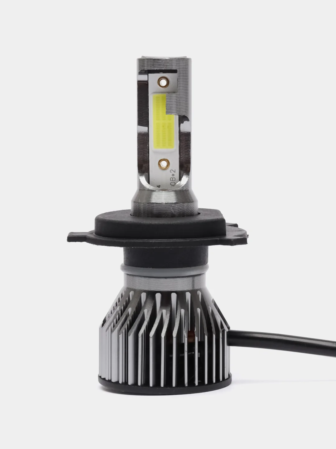 Светодиодная LED лампа С6 H4, H7 и H8/H9/ H11 6000 Лм, комплект 2 штуки