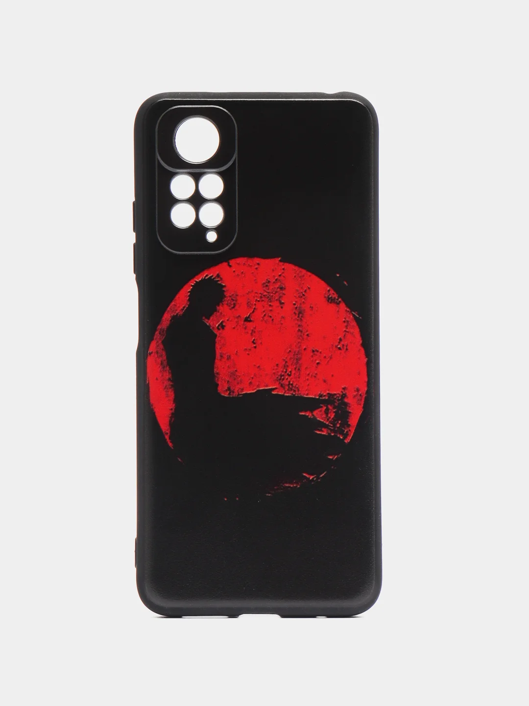 Сиреневый силиконовый чехол для Xiaomi Redmi Note 11 4G / 11S 4G / 11S NFC 4G, с принтом
