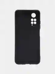 Тёмно-бордовый силиконовый чехол для Xiaomi Redmi Note 11 4G / 11S 4G / 11S NFC 4G, с принтом
