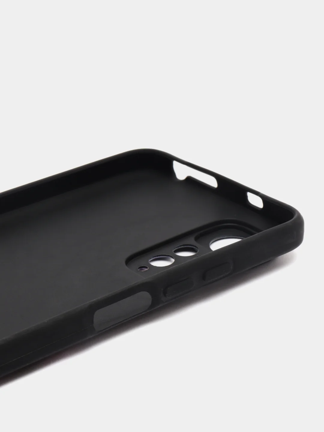 Тёмно-бордовый силиконовый чехол для Xiaomi Redmi Note 11 4G / 11S 4G / 11S NFC 4G, с принтом