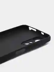 Тёмно-бордовый силиконовый чехол для Xiaomi Redmi Note 11 4G / 11S 4G / 11S NFC 4G, с принтом