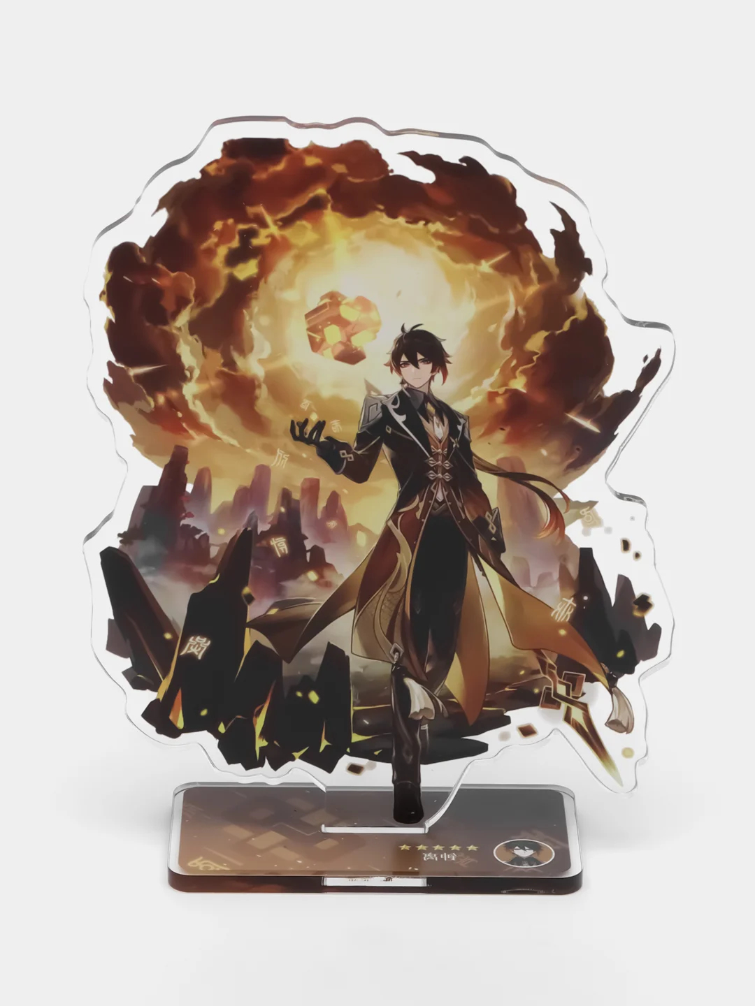 Бронзовый фигурка Genshin Impact, акриловая