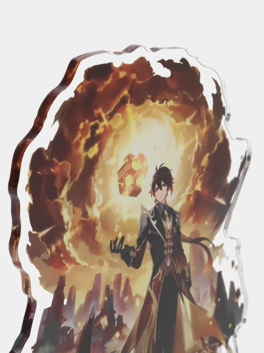 Бронзовый фигурка Genshin Impact, акриловая