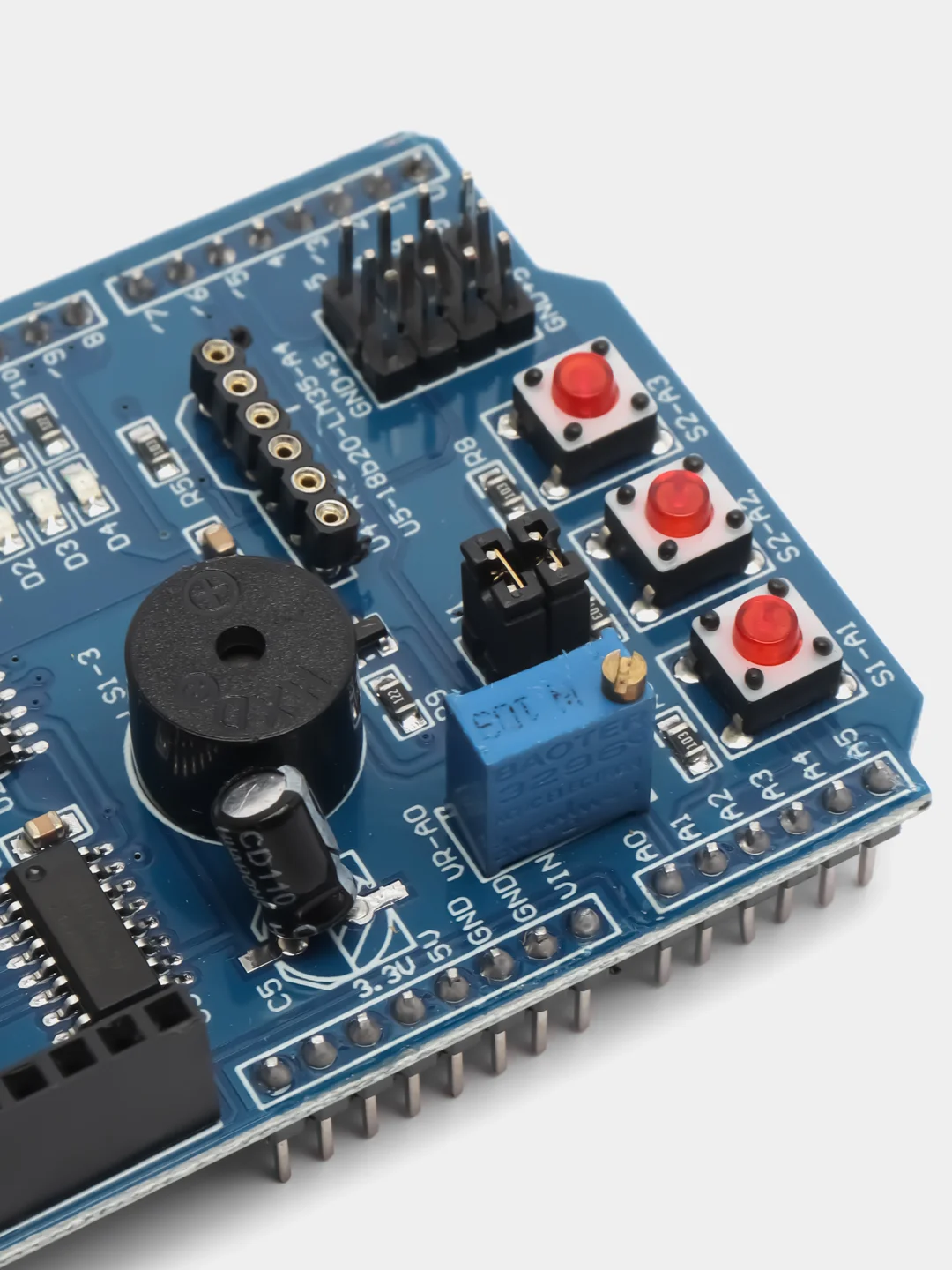 Многофункциональный модуль для Arduino Uno R3 (шилд)
