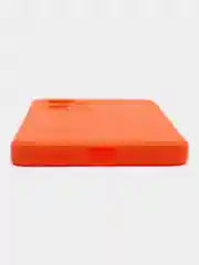 Оранжевый чехол для Poco X5 5G (Поко Х5), X5 Pro (Поко Х5 Про), силиконовый, прозрачный