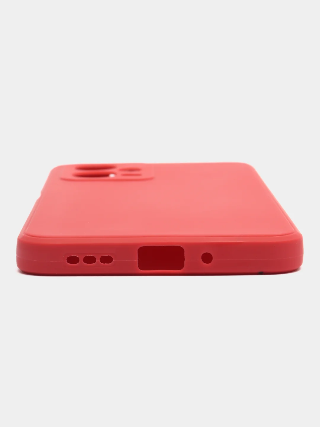 Коралловый чехол для Poco X5 5G (Поко Х5), X5 Pro (Поко Х5 Про), силиконовый, прозрачный