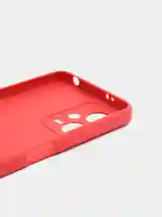 Коралловый чехол для Poco X5 5G (Поко Х5), X5 Pro (Поко Х5 Про), силиконовый, прозрачный